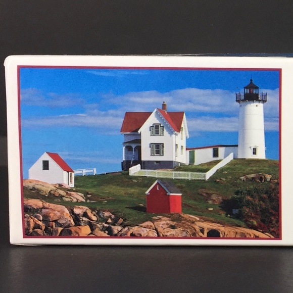 NEW Jigsaw Puzzle 1000 pieces Lighthouse Maine Sealed Box - Picture 2 of 9